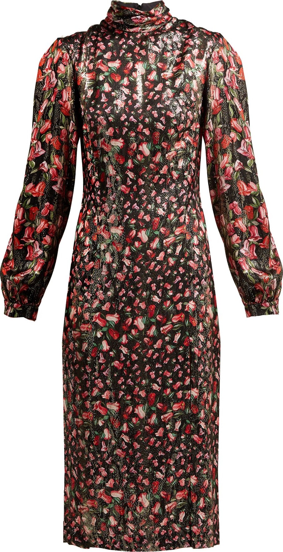 Raquel Diniz Elle floral-print silk midi dress