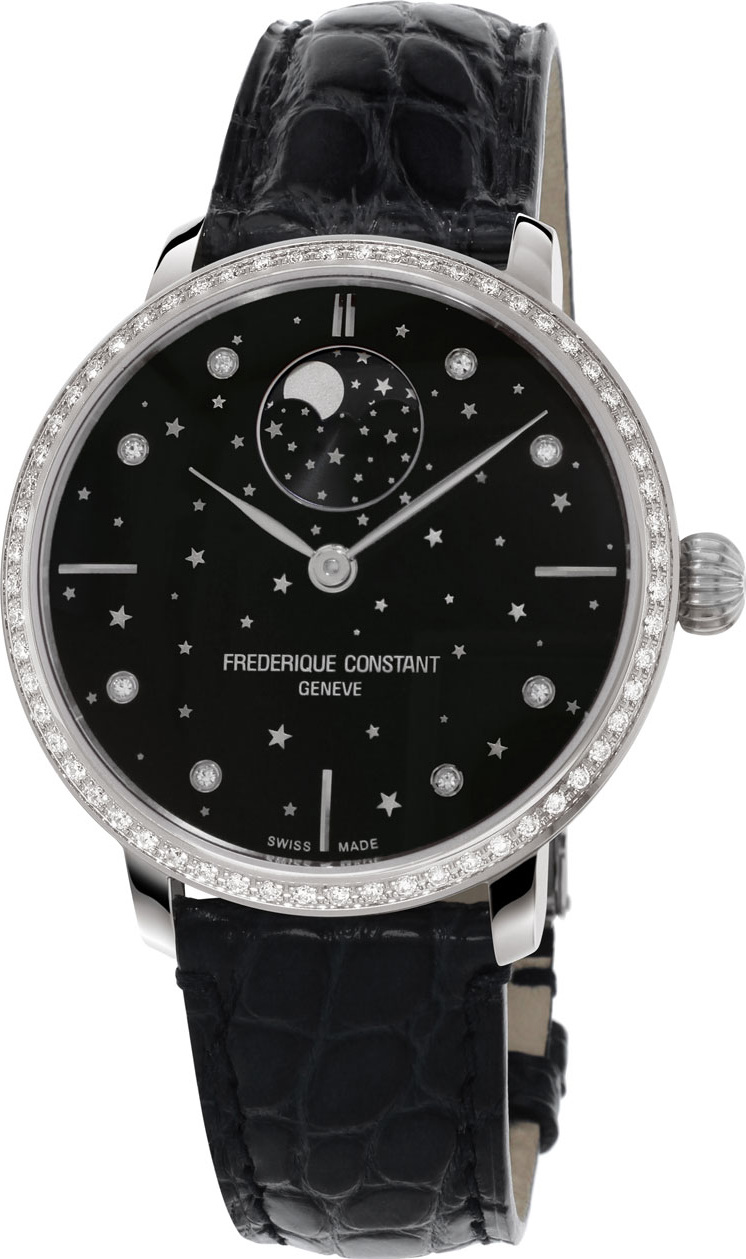 Frederique Constant 38.8mm Manufacture Slimline Moonphase Watch