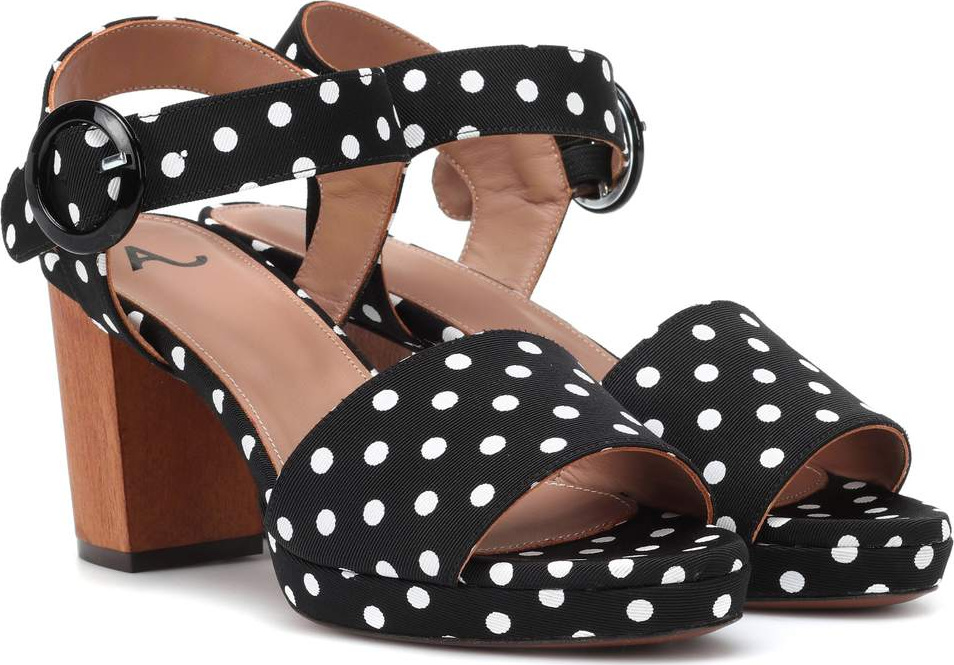Alexachung Polka-dot sandals