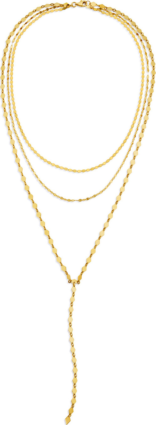 Lana 14k Kite Blake Remix Y-Drop Necklace