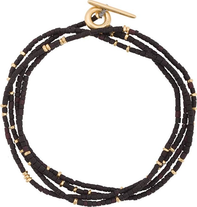 M. Cohen beaded wrap bracelet