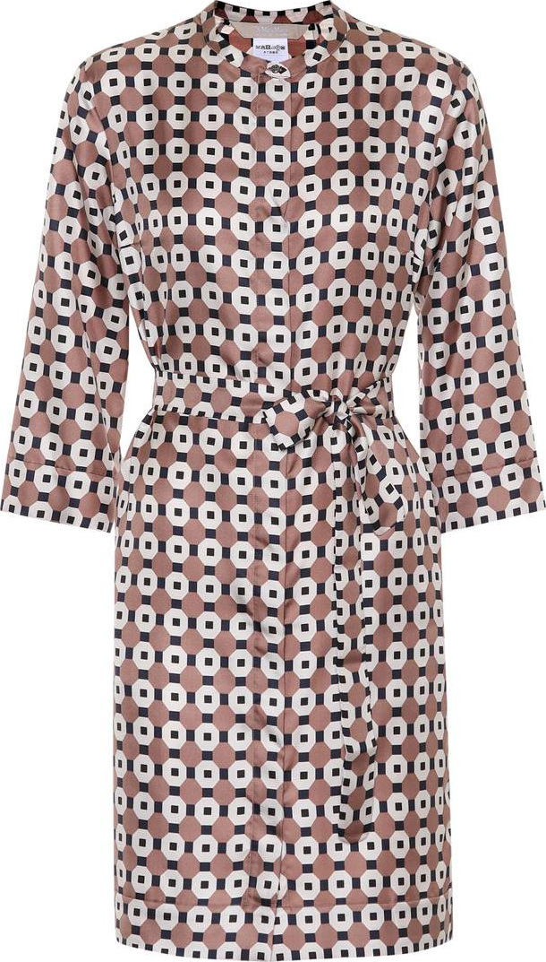 Max Mara Granada printed silk dress
