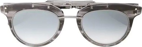 GARRETT LEIGHT LAUREL SL 50 marbled effect SUNGLASSES