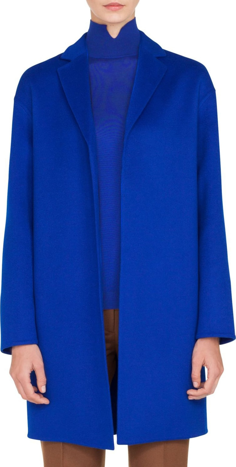 Akris Double Face Cashmere Coat
