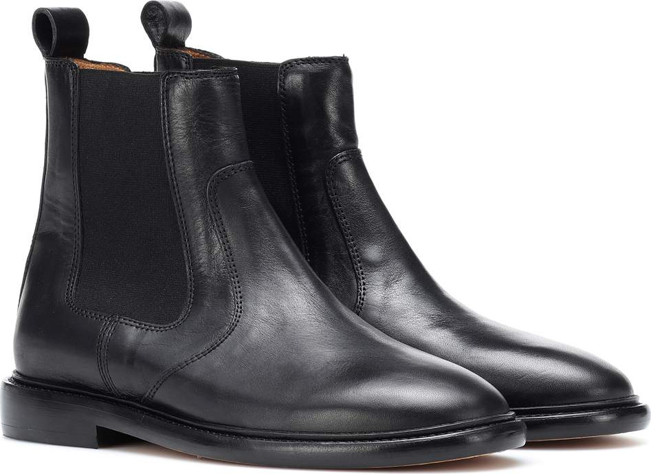Isabel Marant Chelay leather Chelsea boots