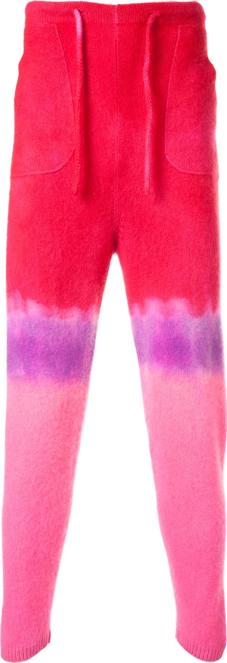 The Elder Statesman tie dye track pants