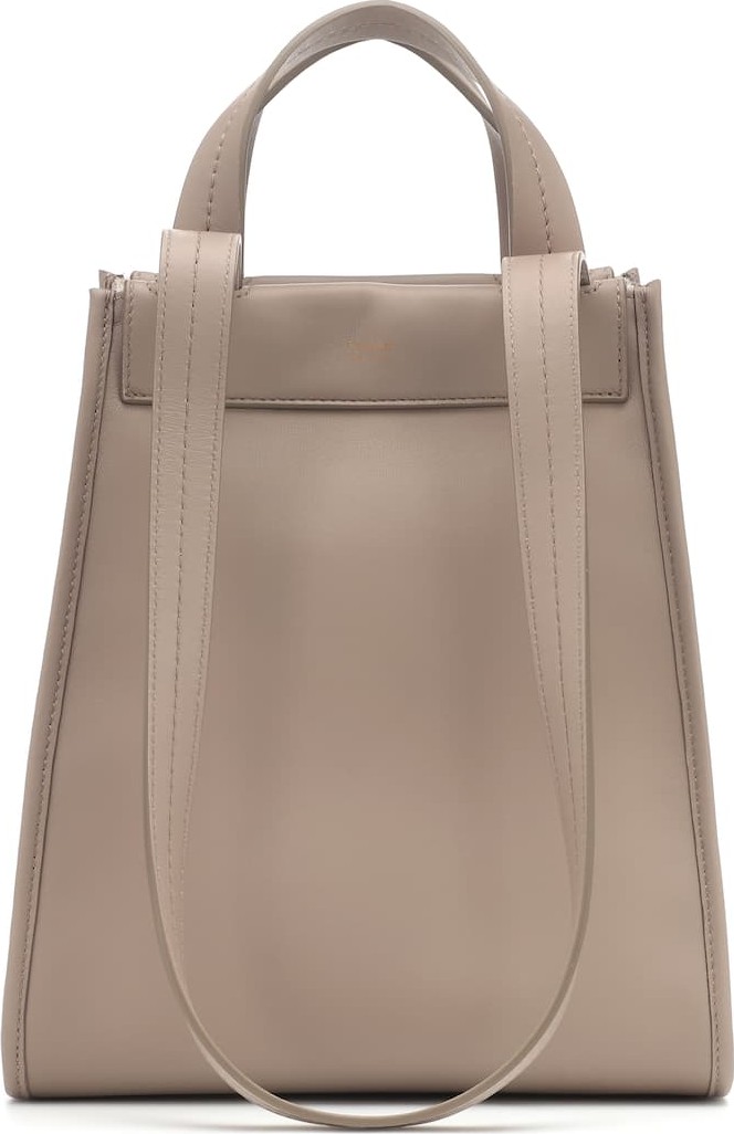 Max Mara Reversible leather shoulder bag