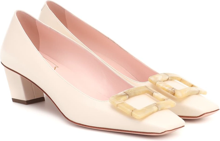 Roger Vivier Belle Vivier leather pumps
