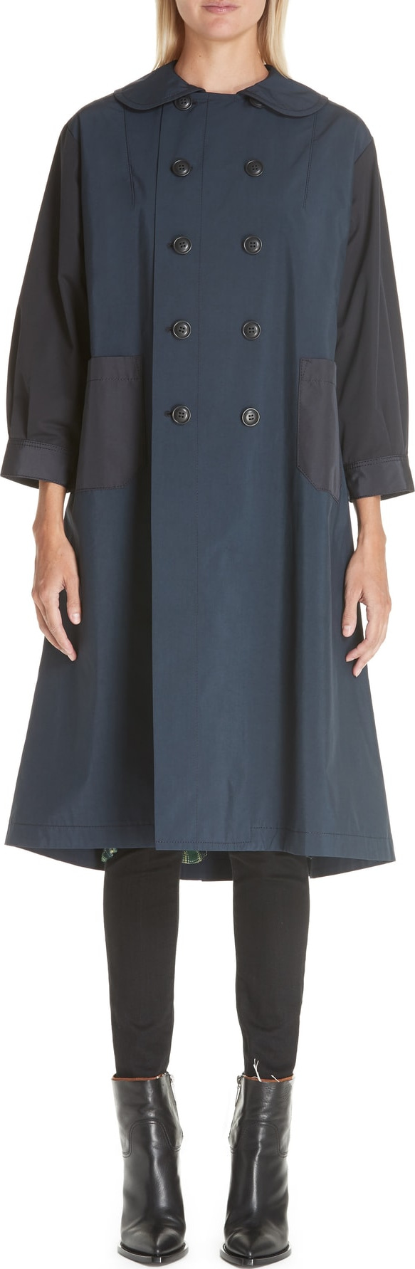 Tricot Comme des Garçons Long Double Breasted Coat