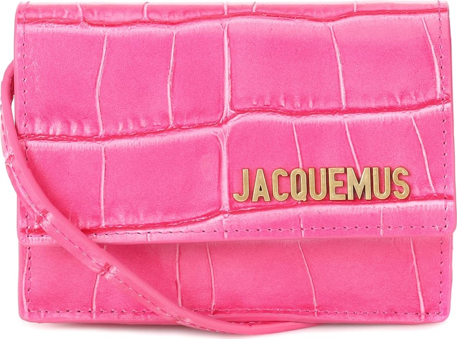 Jacquemus Le Bello croc-effect shoulder bag