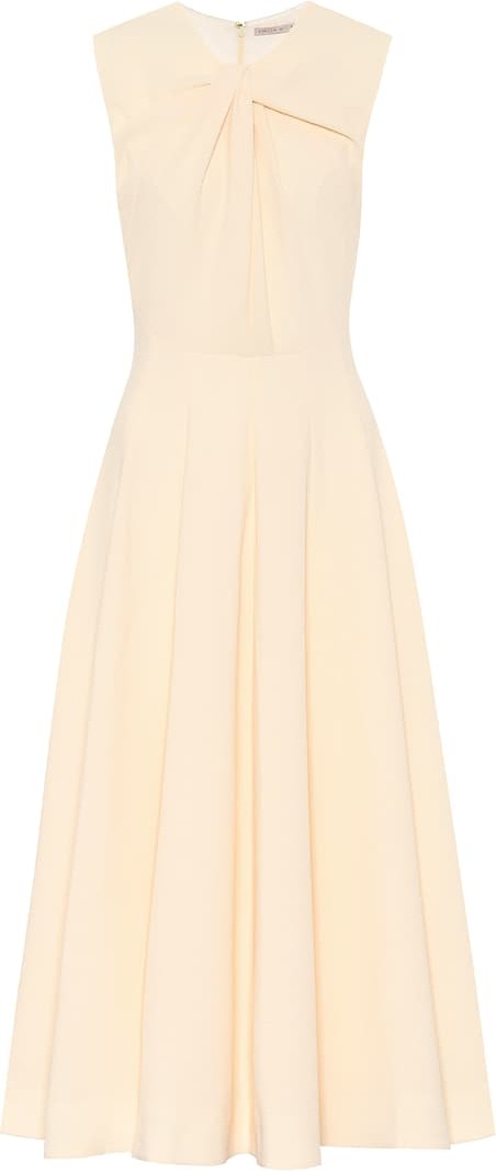 Emilia Wickstead Meryl midi stretch-crêpe dress