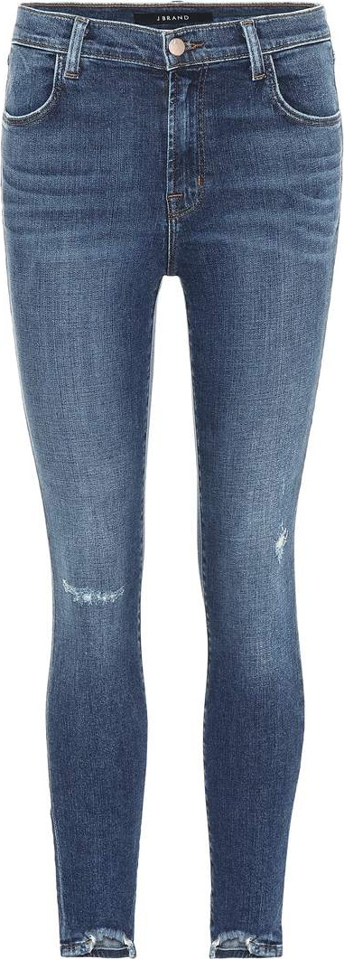 J BRAND Alana cropped skinny jeans