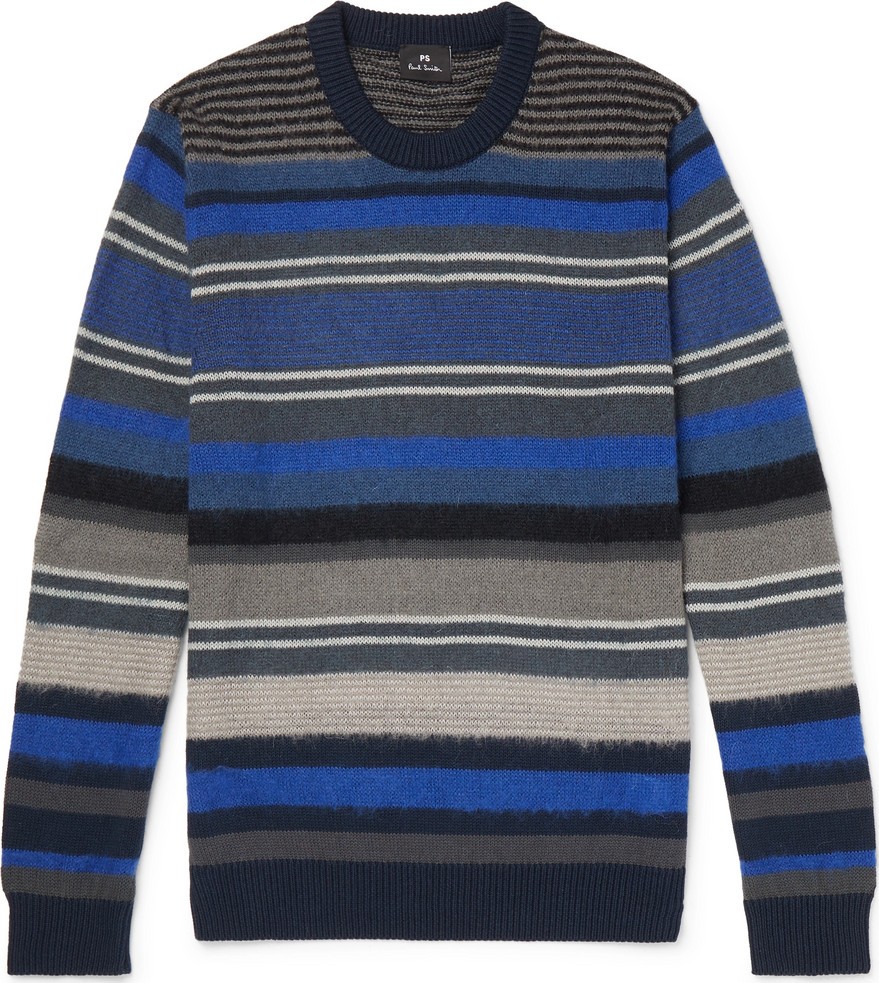 Ps By Paul Smith Striped Knitted Sweater