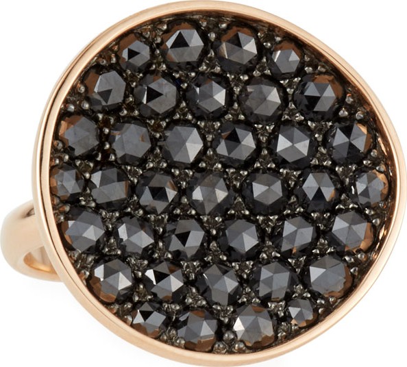 Etho Maria 18k Gold & Black Diamond Ring