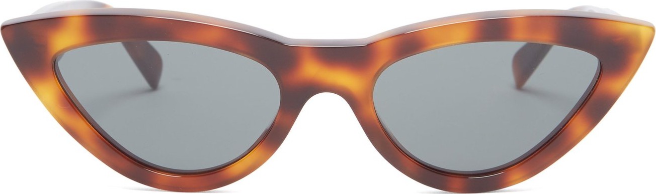 Celine Cat-eye tortoiseshell acetate sunglasses