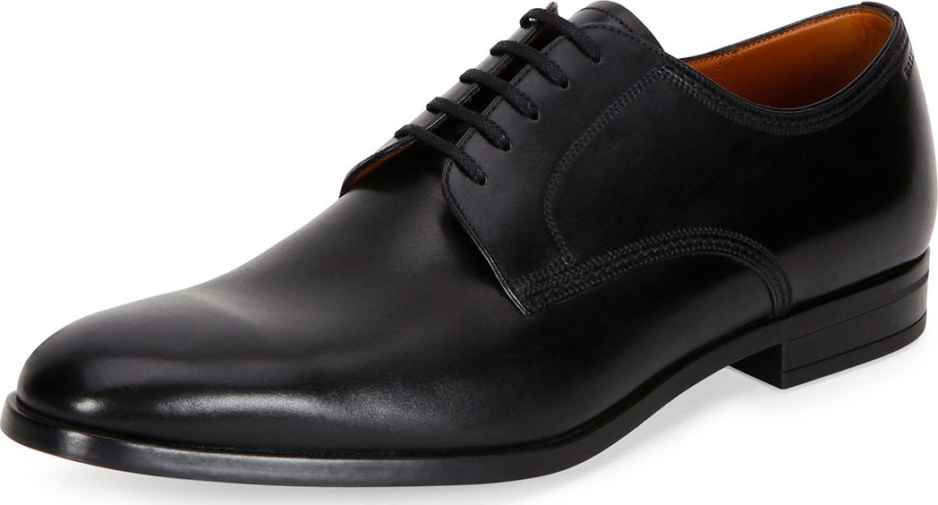 Bally Latour Classic Leather Derby Shoe, Black