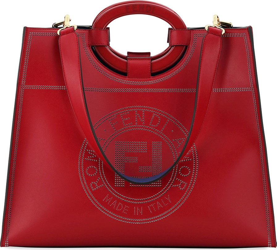 Fendi Runaway Calf Liberty Tote Bag