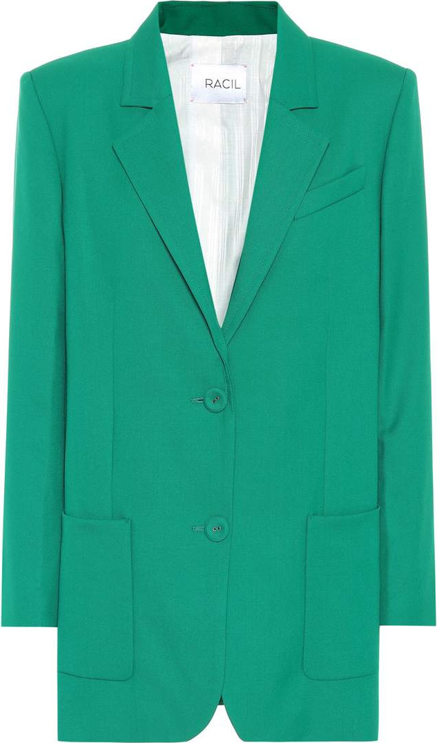 Racil Wool single-breasted blazer