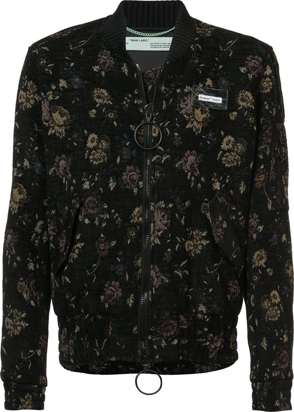 Off White TAPESTRY bomber jacket