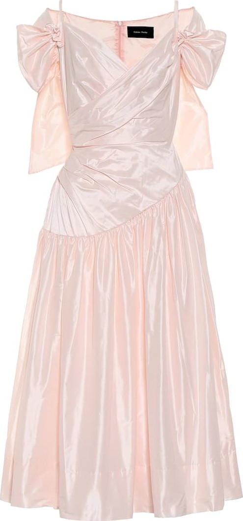 Simone Rocha Satin midi dress
