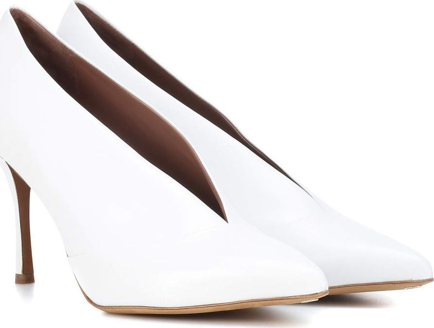 Tabitha Simmons Strike leather pumps