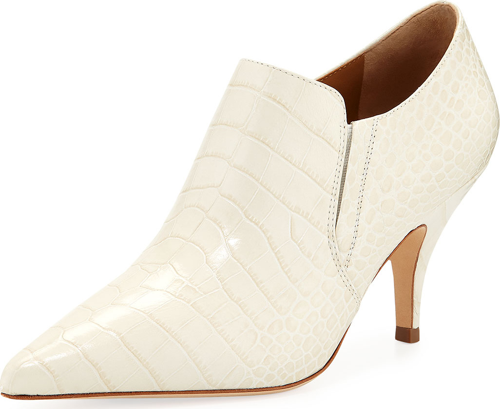 Tory Burch Georgina Exotic-Print 80mm Booties Tory Burch Georgina Exotic-Print 80mm Booties
