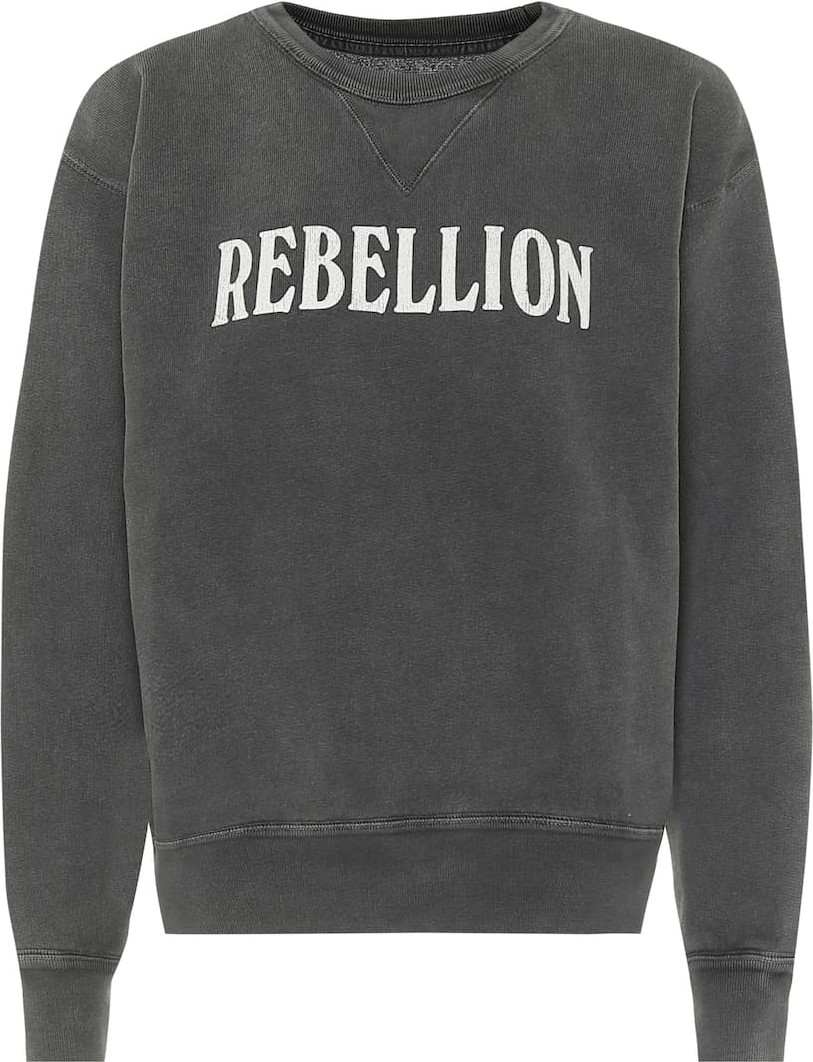 Isabel Marant Etoile Rise cotton-blend sweatshirt