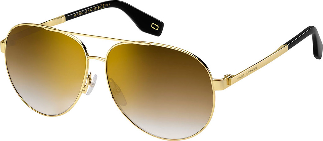 MARC JACOBS Mirrored Metal Aviator Sunglasses