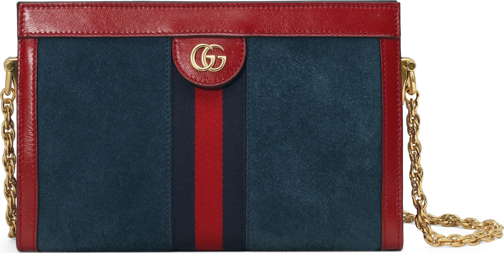 Gucci Small Ophidia Suede Shoulder Bag
