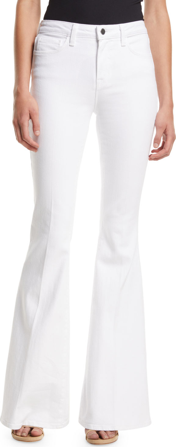 L'AGENCE Solana Flare-Leg Jeans