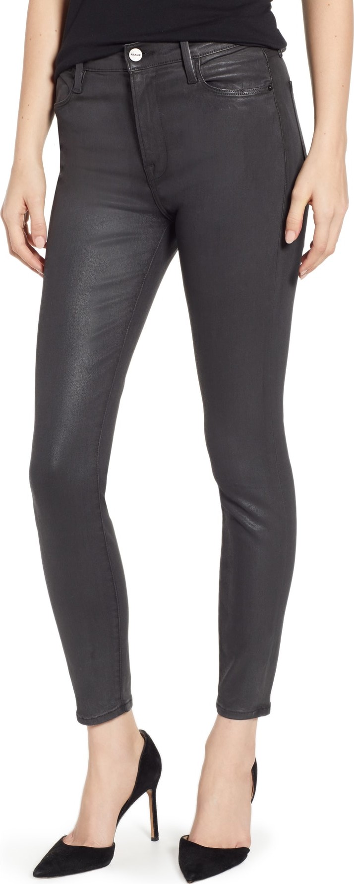 FRAME DENIM Le High Ankle Skinny Jeans