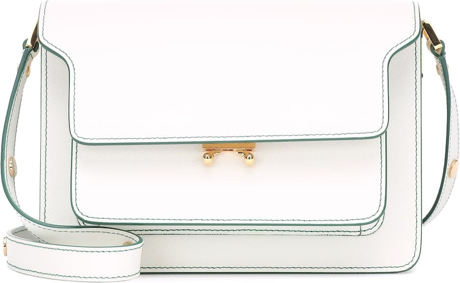 Marni Trunk leather shoulder bag