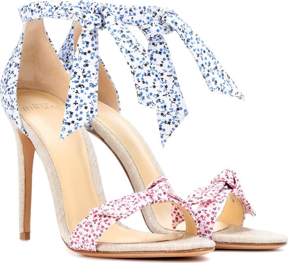 Alexandre Birman Lovely Clarita floral-printed sandals