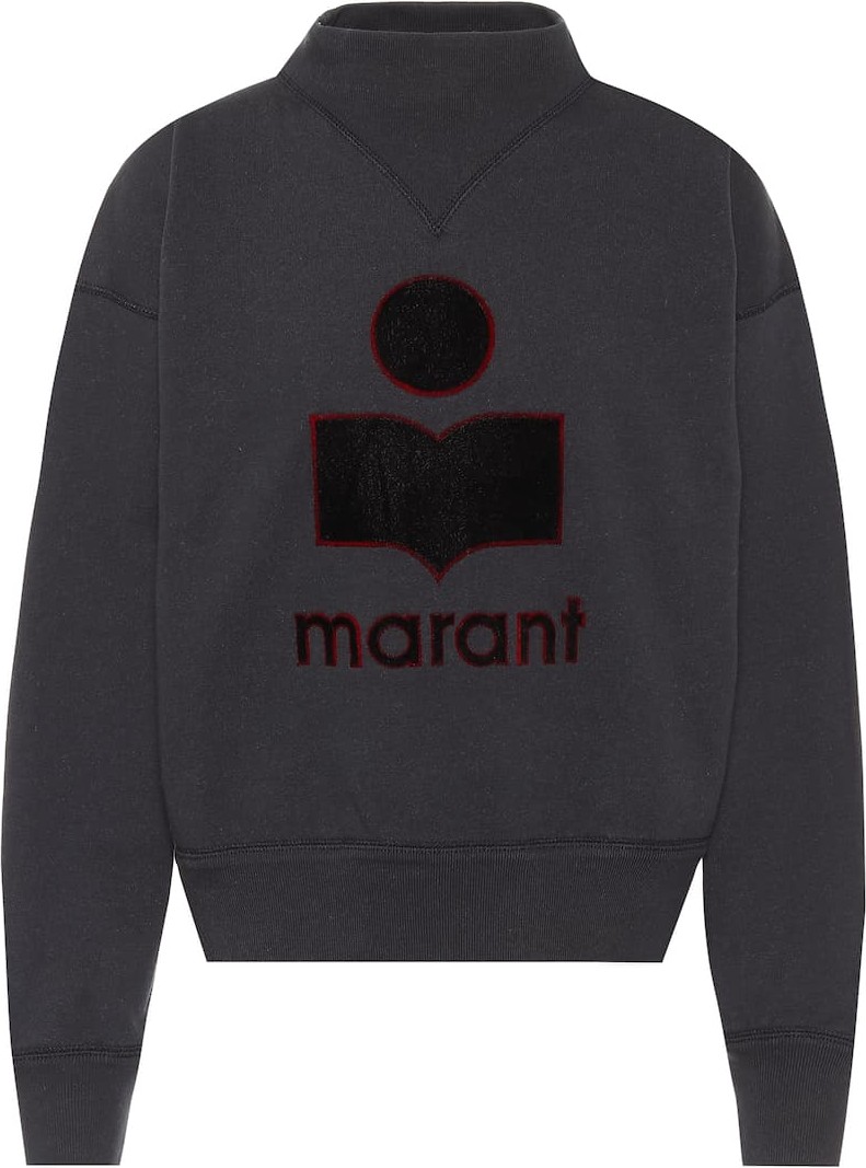 Isabel Marant Etoile Moby cotton-blend sweatshirt