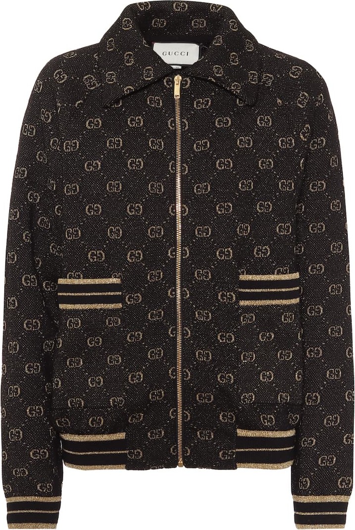 Gucci GG wool-jacquard track jacket