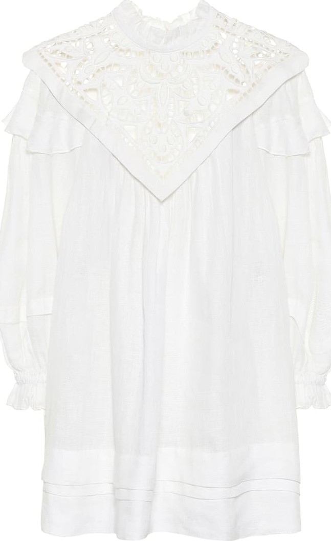 Isabel Marant Galia linen minidress
