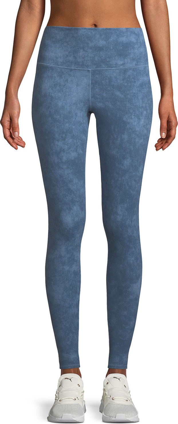 Alo Yoga Airbrush Printed High-Waisted Sport Leggings