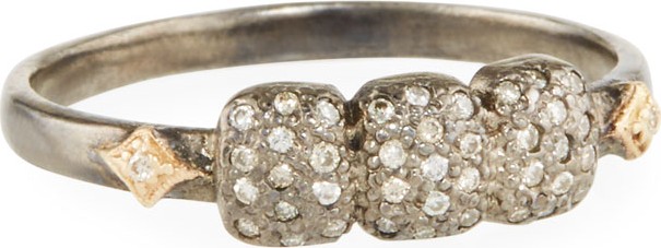 Armenta New World Diamond Cushion & Crivelli Ring