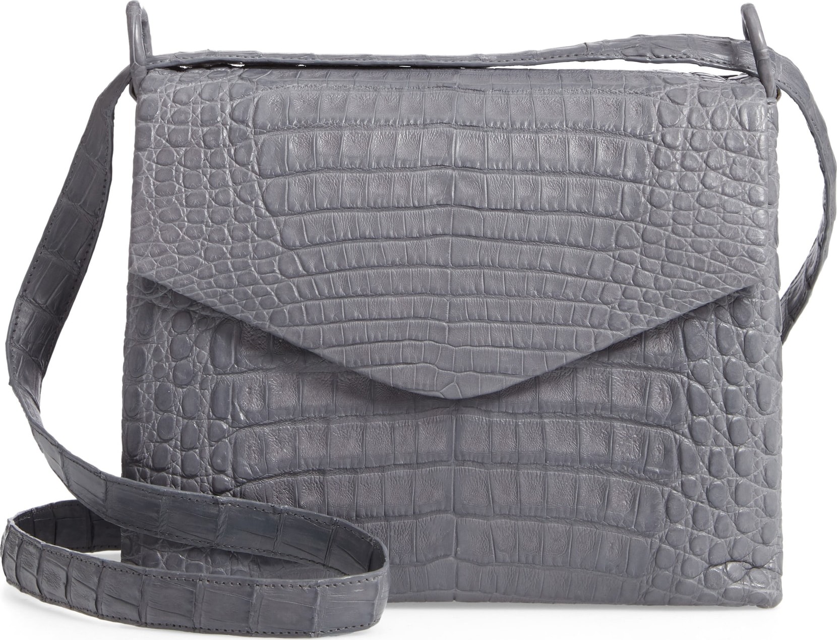 Nancy Gonzalez Medium Astor Crossbody Genuine Crocodile Bag