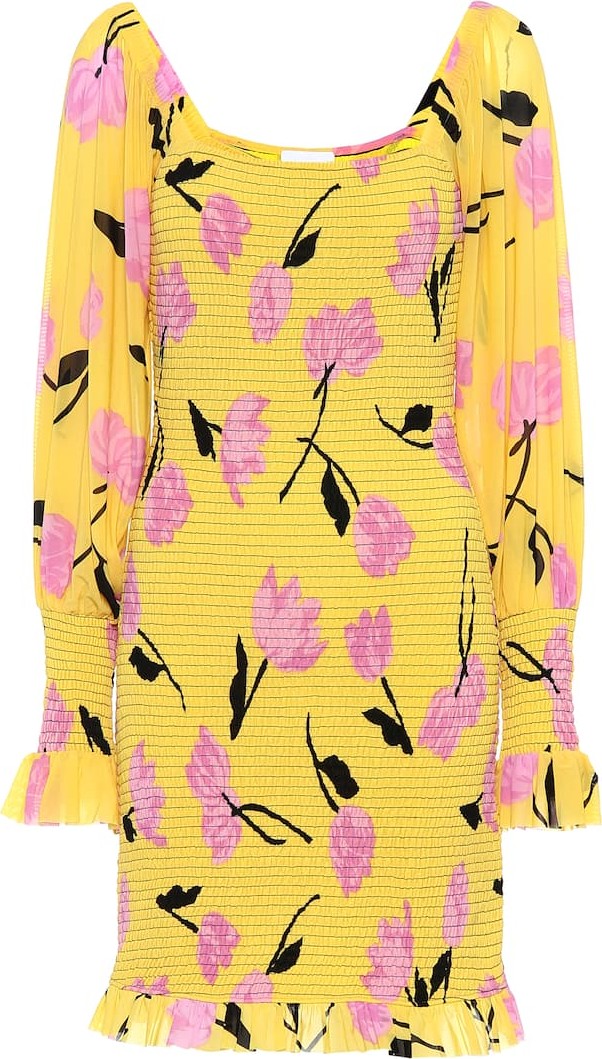 Ganni Exclusive to Mytheresa – floral georgette minidress