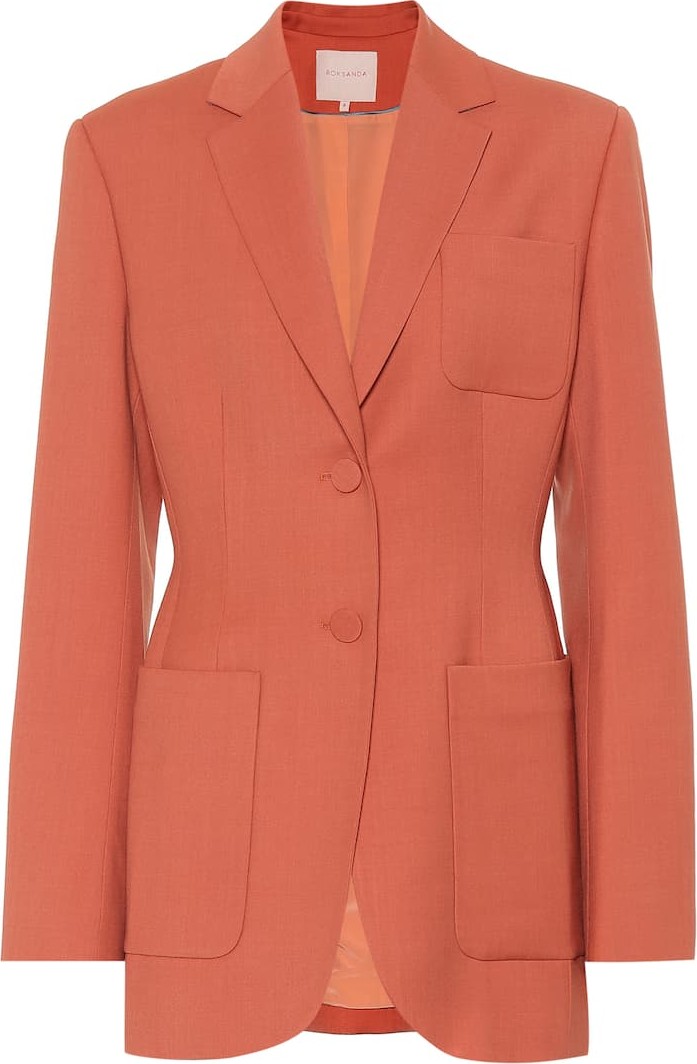 Roksanda Sienna wool-blend blazer