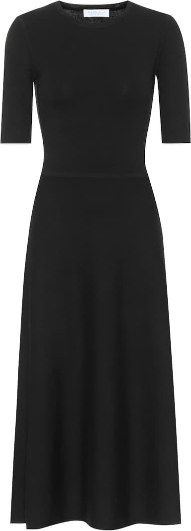 Gabriela Hearst Seymore wool and cashmere midi dress