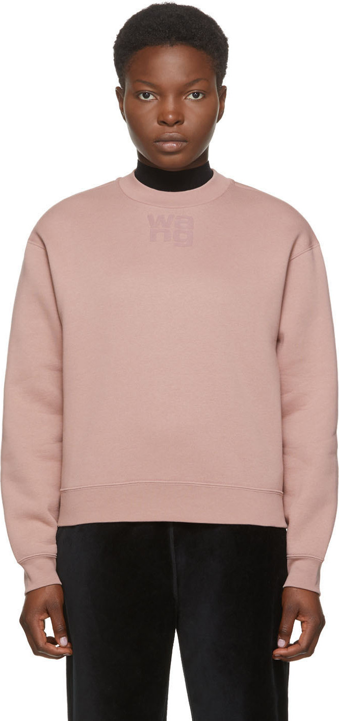 Alexanderwang.T - Pink Foundation Terry Sweatshirt