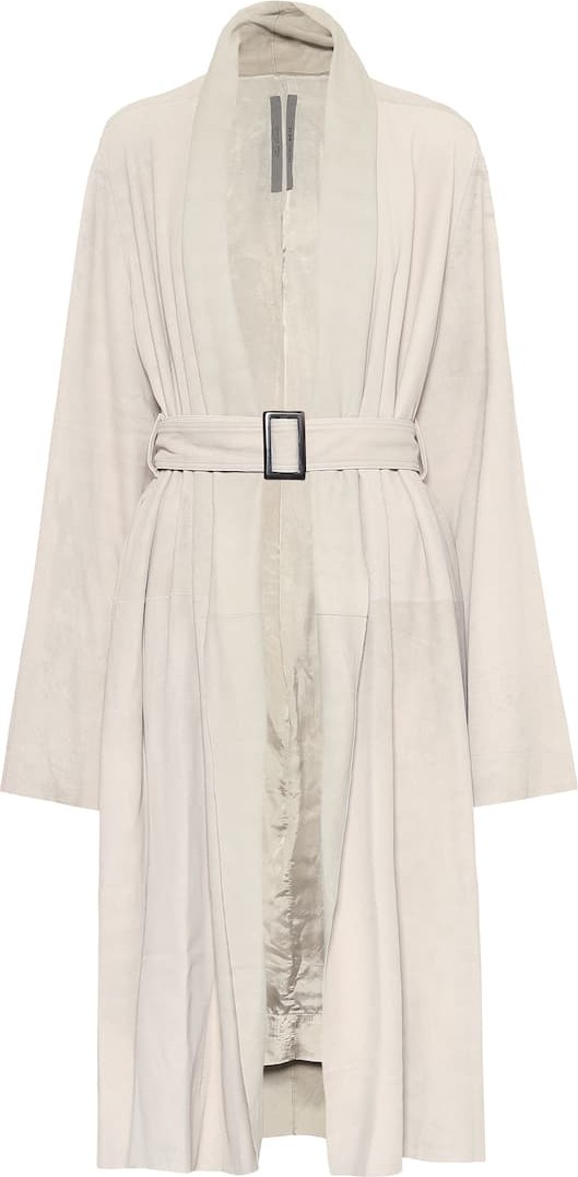 Rick Owens Mountain leather coat