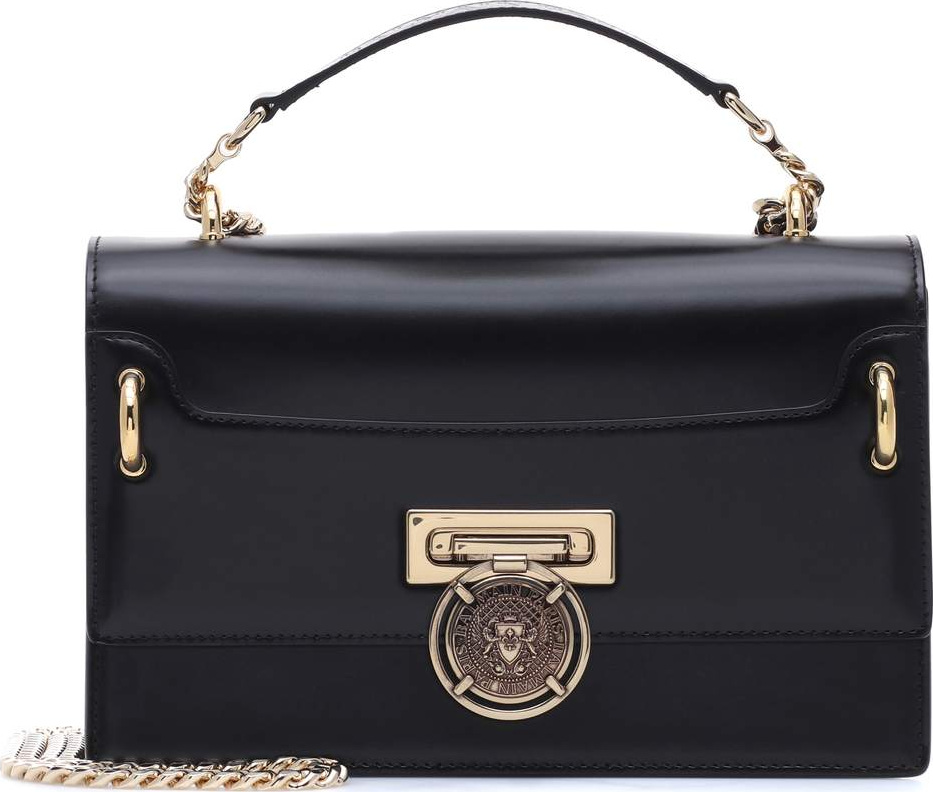 Balmain BBox 25 leather shoulder bag