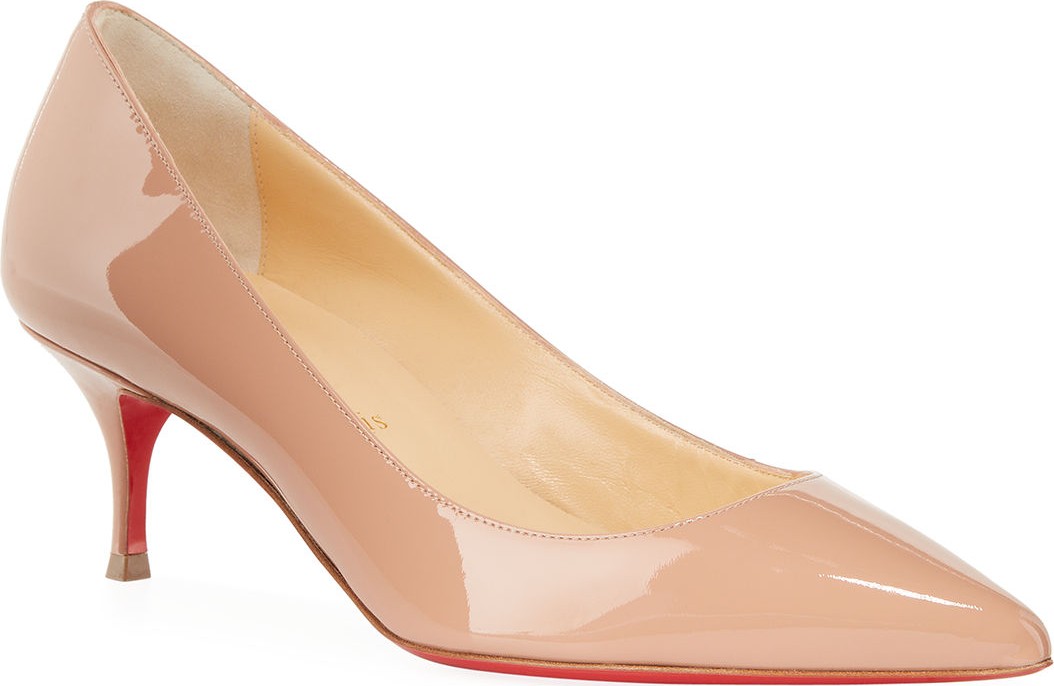 Christian Louboutin Kate Patent Red Sole Pumps