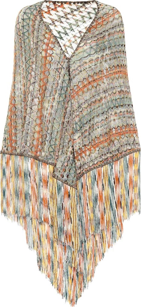 Missoni Knitted wool-blend scarf