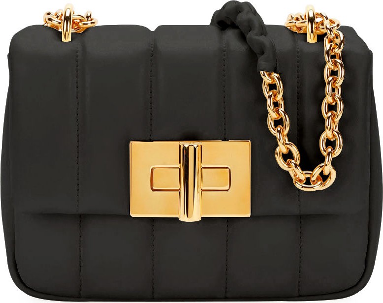 TOM FORD Natalia Small Quilted Leather Flap Shoulder Bag