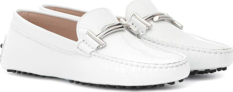 Tod's Gommino patent leather loafers
