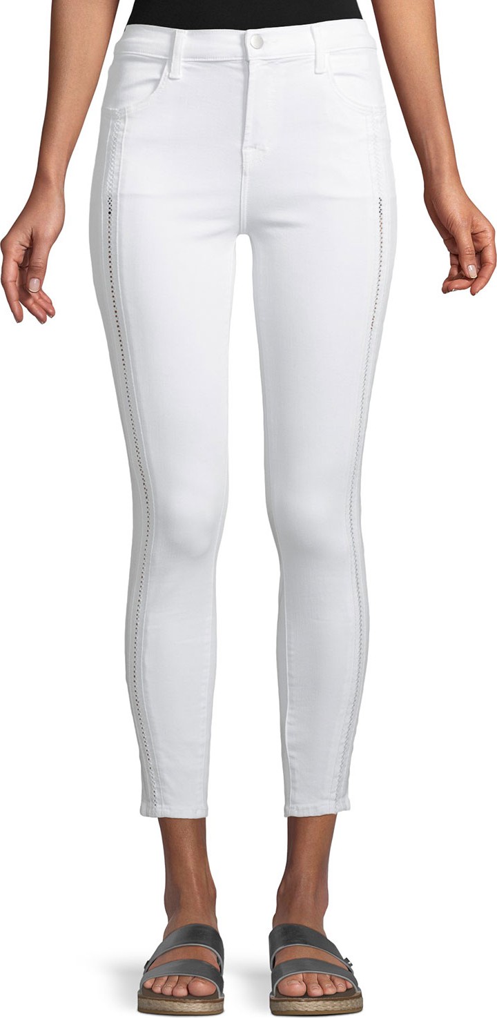 J BRAND ALANA HIGH RISE CROP SKINNY